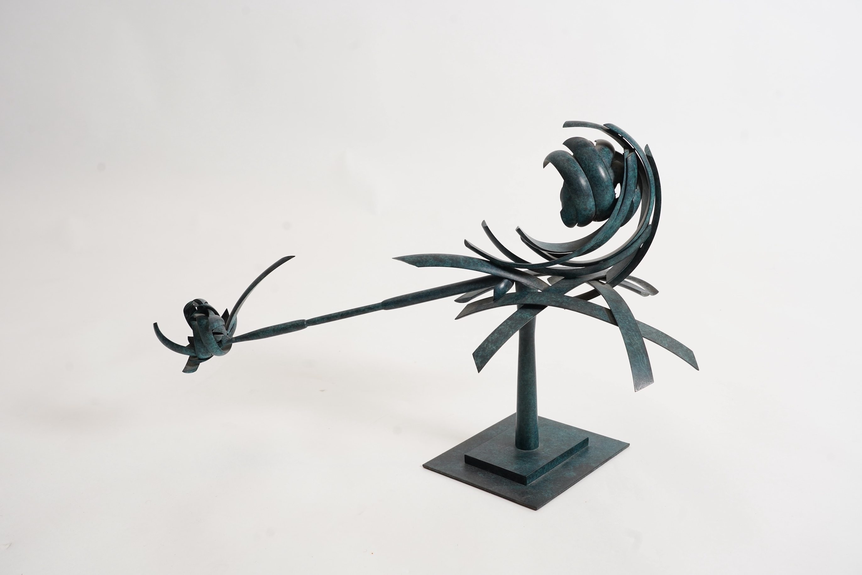Bryan Kneale MBE RA, (1930-2025), Abstract sculpture, 34cm x 52cm